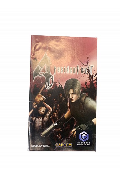 Livret Resident Evil 4 GameCube