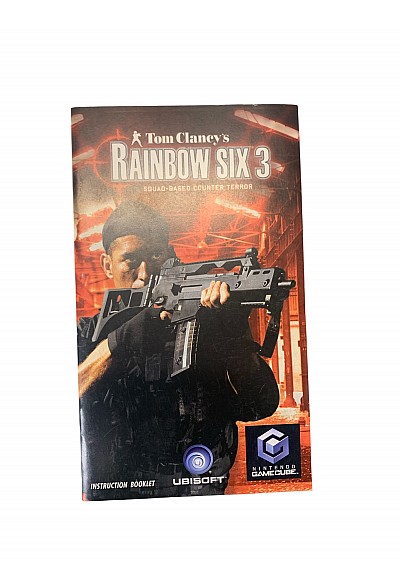 Livret Rainbow Six 3 GameCube