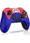 Manette Pro Controller Sans Fil Pour Switch Par Flieep - Logo Mario