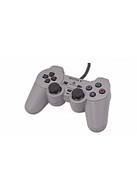 Manette Dual Analog Pour PS1 / Playstation Officielle Sony - Grise