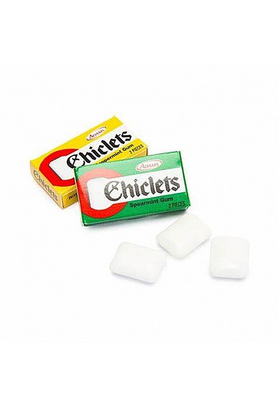 Gomme à Mâcher Chiclets Saveurs Assorties - Paquet De 2 Morceaux