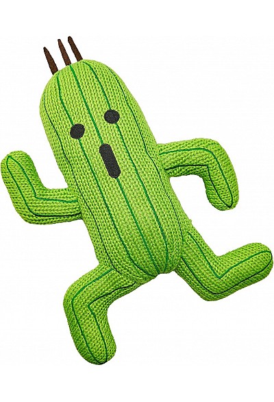 Toutou En Tricot Amigurumi Final Fantasy Par Square Enix - Cactuar 18CM