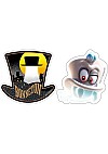 Autocollant Style Travel Sticker - Super Mario Odyssey Cap Kingdom