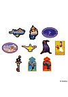 Ensemble De Dix Autocollants Style Travel Sticker Kingdom Heart- Agrabah