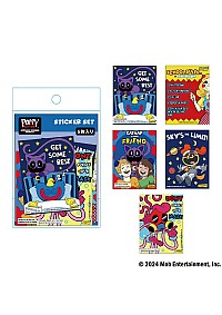 Ensemble De 5 Autocollants Style Travel Sticker - Poppy Playtime