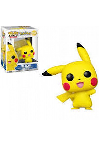 Figurine Funko POP! Pokemon #553 - Pikachu (Saluant)