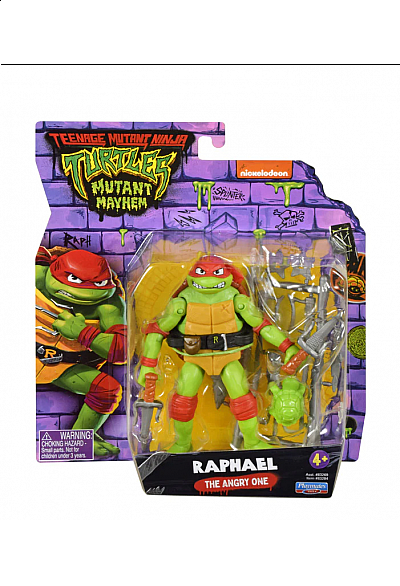 Figurine Teenage Mutant Ninja Turles Mutant Mayhem Par Playmates - Raphael 11.4 CM