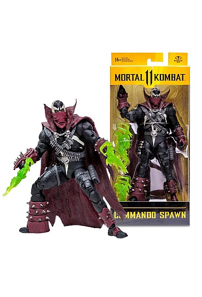 Figurine Mortal Kombat 11 Par McFarlane Toys - Commando Spawn 17 CM