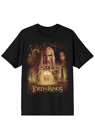 T-Shirt Lord Of The Ring Par Bioworld - Saruman Army (Noir)