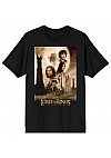 T-Shirt Lord Of The Ring Par Bioworld - The Two Tower (Noir)