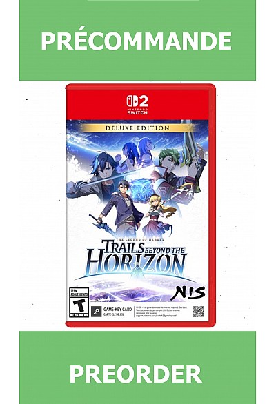 *Précommande* The Legend of Heroes: Trails beyond the Horizon/Switch2 (Game Key) 26/01/2026 99.99$