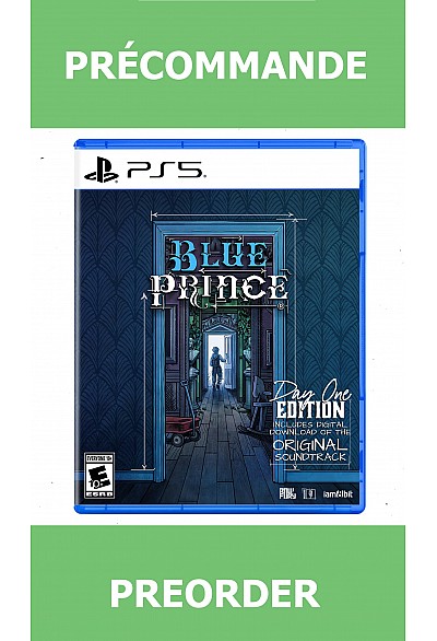 *Précommande* Blue Prince Day One Edition/PS5 21/11/2025 49.99$