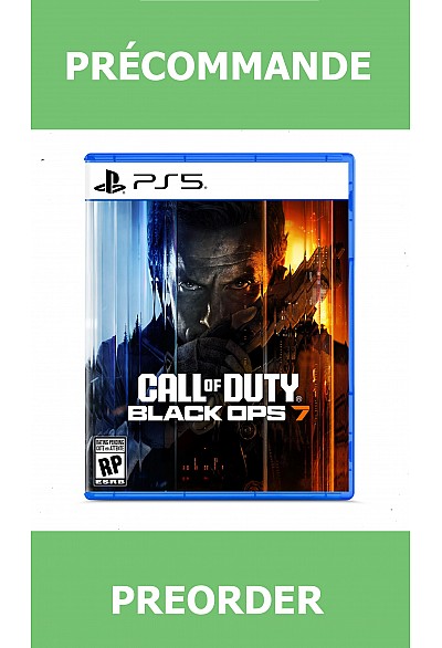 *Précommande* Call Of Duty: Black Ops 7/PS5 14/11/2025 89.99$