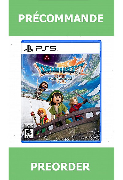 *Précommande* Dragon Quest VII: Reimagined/PS5 05/02/2026 79.99$