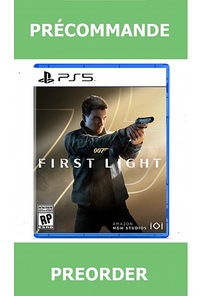 *Précommande* 007: First Light/PS5 27/03/2026 89.99$