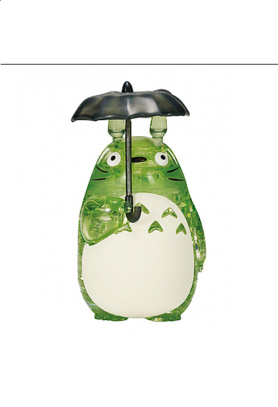 Casse-Tête 3D Studio Ghibli Beverly Crystal Puzzle - Totoro Vert 42 Morceaux