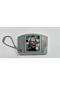 Porte-Clé Mini-Cartouche de N64 Par Chinook Crafts - Superman 64