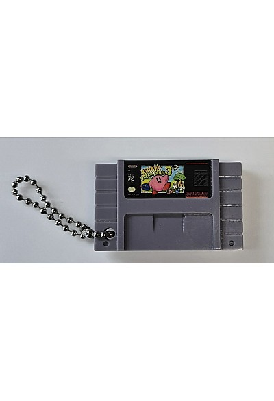 Porte-Clé Mini-Cartouche de SNES Par Chinook Crafts - Kirby's Dreamland 3