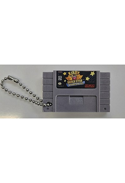 Porte-Clé Mini-Cartouche de N64 Par Chinook Crafts - Kirby Super Star