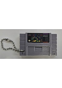 Porte-Clé Mini-Cartouche de SNES Par Chinook Crafts - Adventures Of Batman & Robin