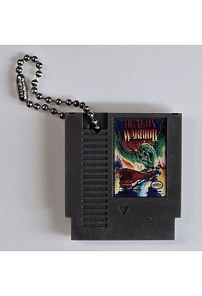 Porte-Clé Mini-Cartouche de NES Par Chinook Crafts - Dragon Warrior