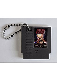 Porte-Clé Mini-Cartouche de NES Par Chinook Crafts - Dragon Warrior III