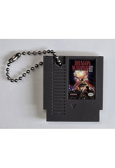 Porte-Clé Mini-Cartouche de NES Par Chinook Crafts - Dragon Warrior III