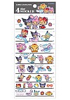 Ensemble D'Autocollant Sanrio - Personnages Sanrio