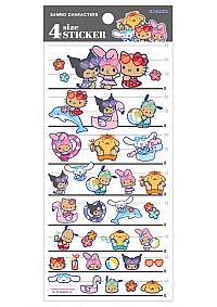 Ensemble D'Autocollant Sanrio - Personnages Sanrio