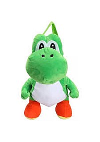 Sac à Dos Toutou Super Mario Bros par Accessory Innovations - Yoshi 38 CM