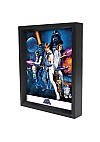 Cadre Diorama Shadow Box Star Wars Par Pyramid America - A New Hope 20 x 25 CM