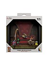 Cadre Diorama Shadow Box Conker's Bad Fur Day Par Pixel Frames - Roi De Toutes Les Terres 23 x 23 CM