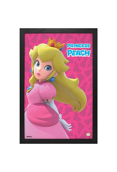 Affiche Encadrée Super Mario Bros. - Princesse Peach