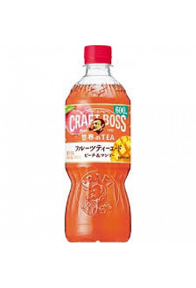 Boisson Craft Boss Thé Pêche Et Mangue - 600 ml