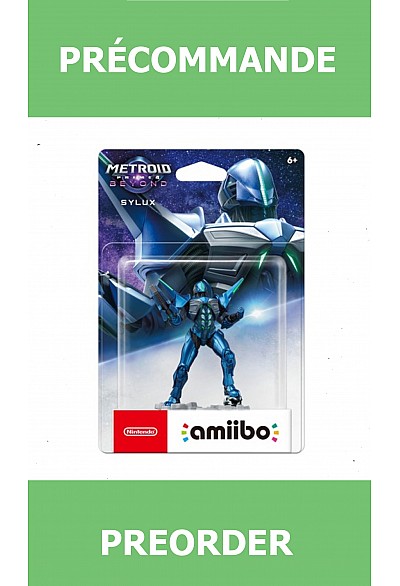 *Précommande* Figurine Amiibo Metroid Prime 4 - Sylux 04/12/2025 29.99$