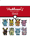 Feuille de 8 Autocollants LuckEevees Par Mowchi - Série 1