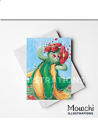 Carte de Souhait Non Lettrée Par Mowchi - Bellassom