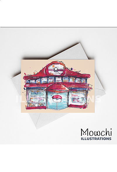 Carte de Souhait Non Lettrée Par Mowchi - Pokecenter