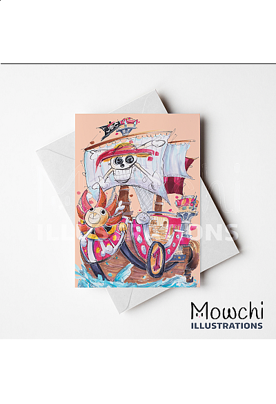 Carte de Souhait Non Lettrée Par Mowchi - Sunny