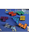 Ensemble de 7 Épinglettes (Pins) Tetris Par Chinook Crafts