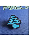 Épinglette (Pin) Par Chinook Crafts Monster Hunter - Blue Mushroom