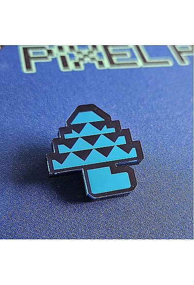 Épinglette (Pin) Par Chinook Crafts Monster Hunter - Blue Mushroom