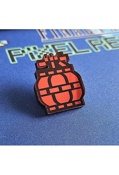 Épinglette (Pin) Par Chinook Crafts Monster Hunter - Barrel Bomb