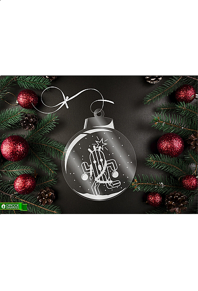 Ornement de Noël Par Chinook Crafts -  Final Fantasy Cactuar