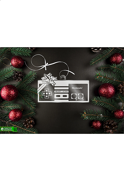 Ornement de Noël Par Chinook Crafts - Nintendo NES Controller
