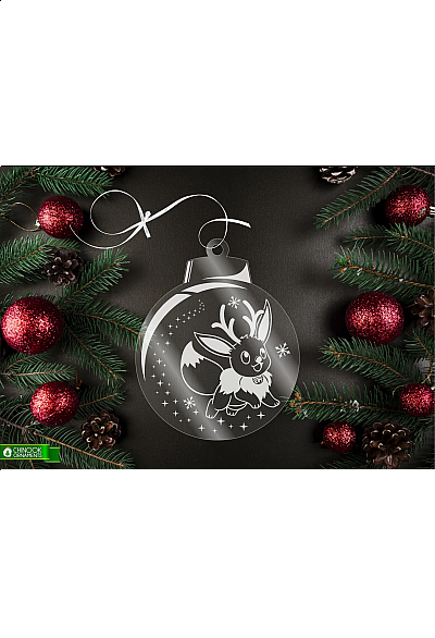 Ornement de Noël Par Chinook Crafts - Pokemon Eevee