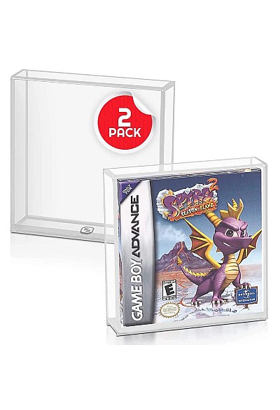 Boîtier En Acrylique Pour Boite Game Boy/GBA Par EvoRetro - Paquet De 2