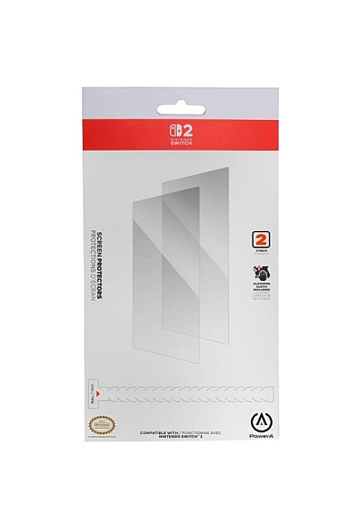 Filtre Protecteur Pour Écran Nintendo Switch 2 Par PowerA - Paquet De 2