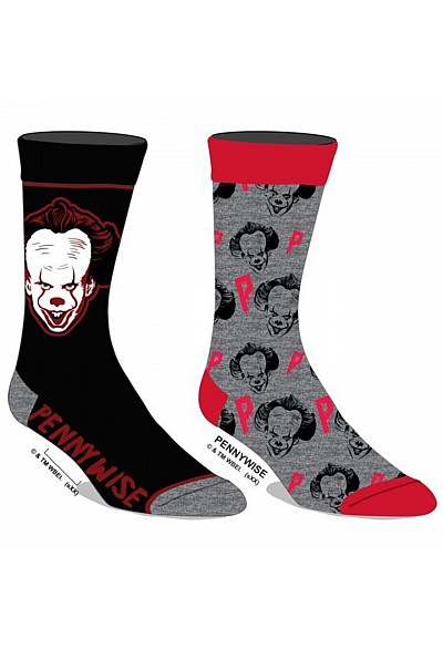 Ensemble De 2 Paires De Chaussettes Par Bioworld - Pennywise