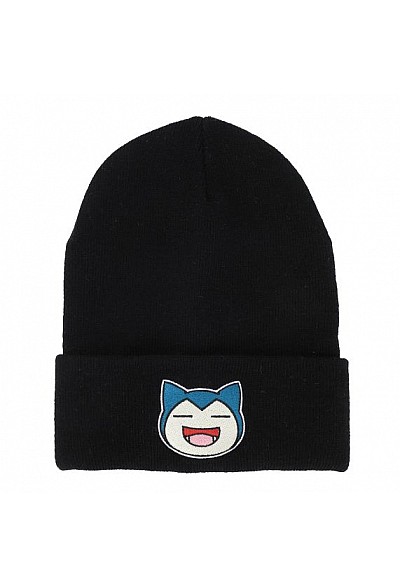Tuque Noire Avec Broderie Pokemon Par Bioworld - Snorlax